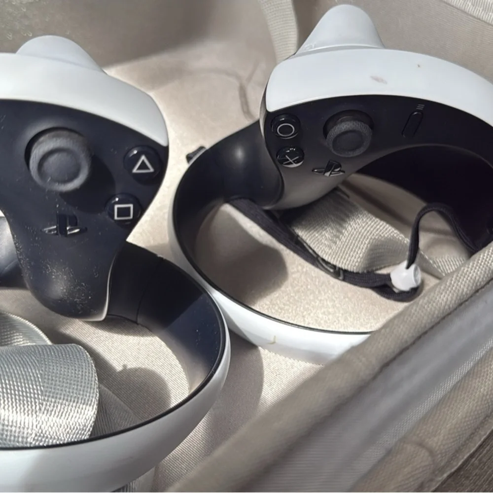 Sony White VR Headset